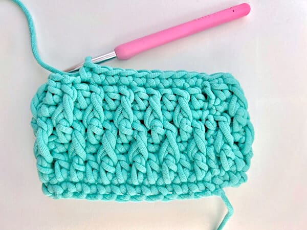 Crochet alpine stitch