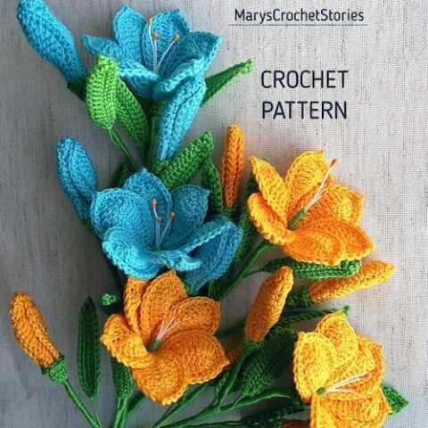 crochet Lillies
