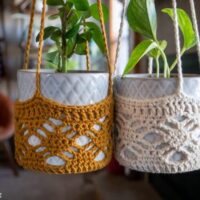 crochet plant hanger pattern