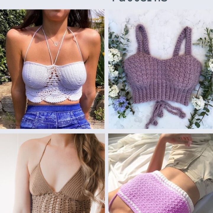 Crochet Trim Open Front Cover-Up