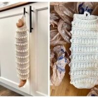 plastic bag holder crochet