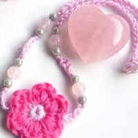 crochet gifts for mom necklace