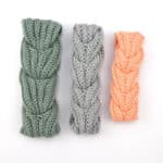 crochet ear warmer pattern 3 sizes