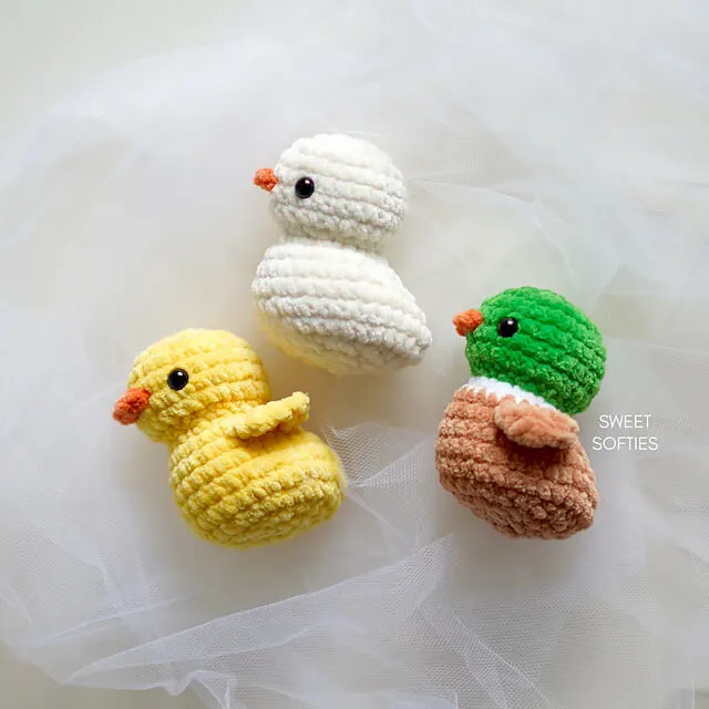 30 Cute Crochet Duck Amigurumi Free Patterns Zamiguz Crochet Creations