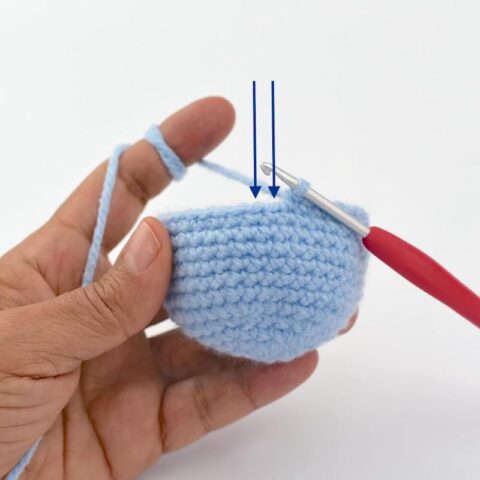 Invisible Decrease Crochet Free Tutorial (+ Video) - Zamiguz
