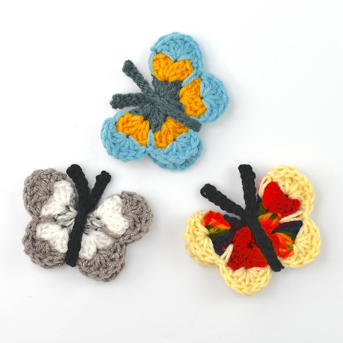 Free crochet butterfly pattern
