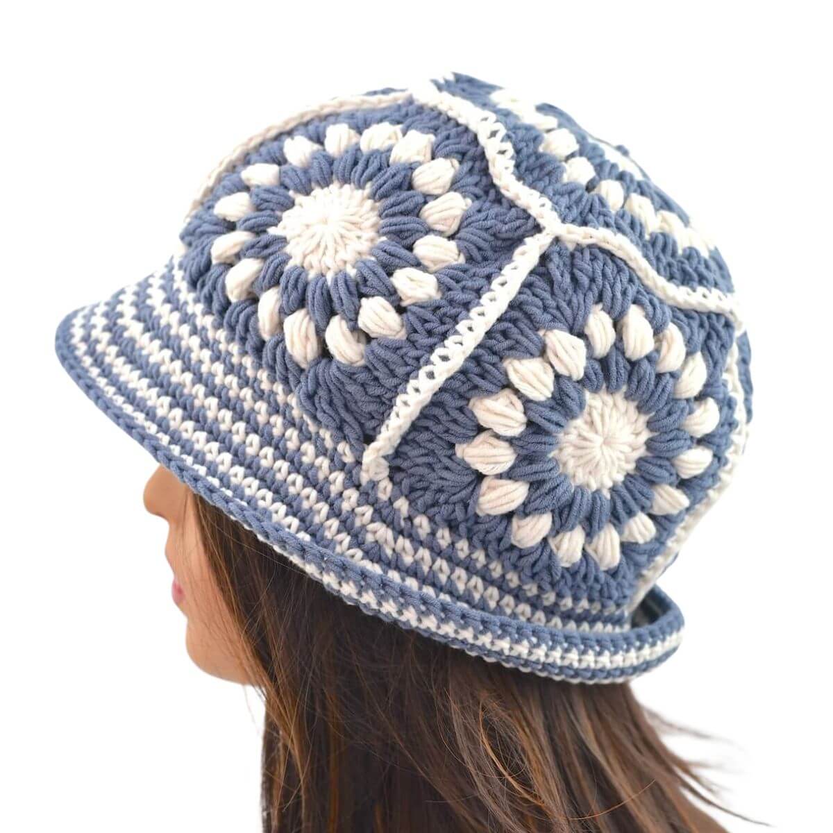 【citybreeze】バケハ Ribbon Point Crochet Bucket Hat Crochet Ribbon Bow Bucket Hat Tutorial (Beginner-Friendly