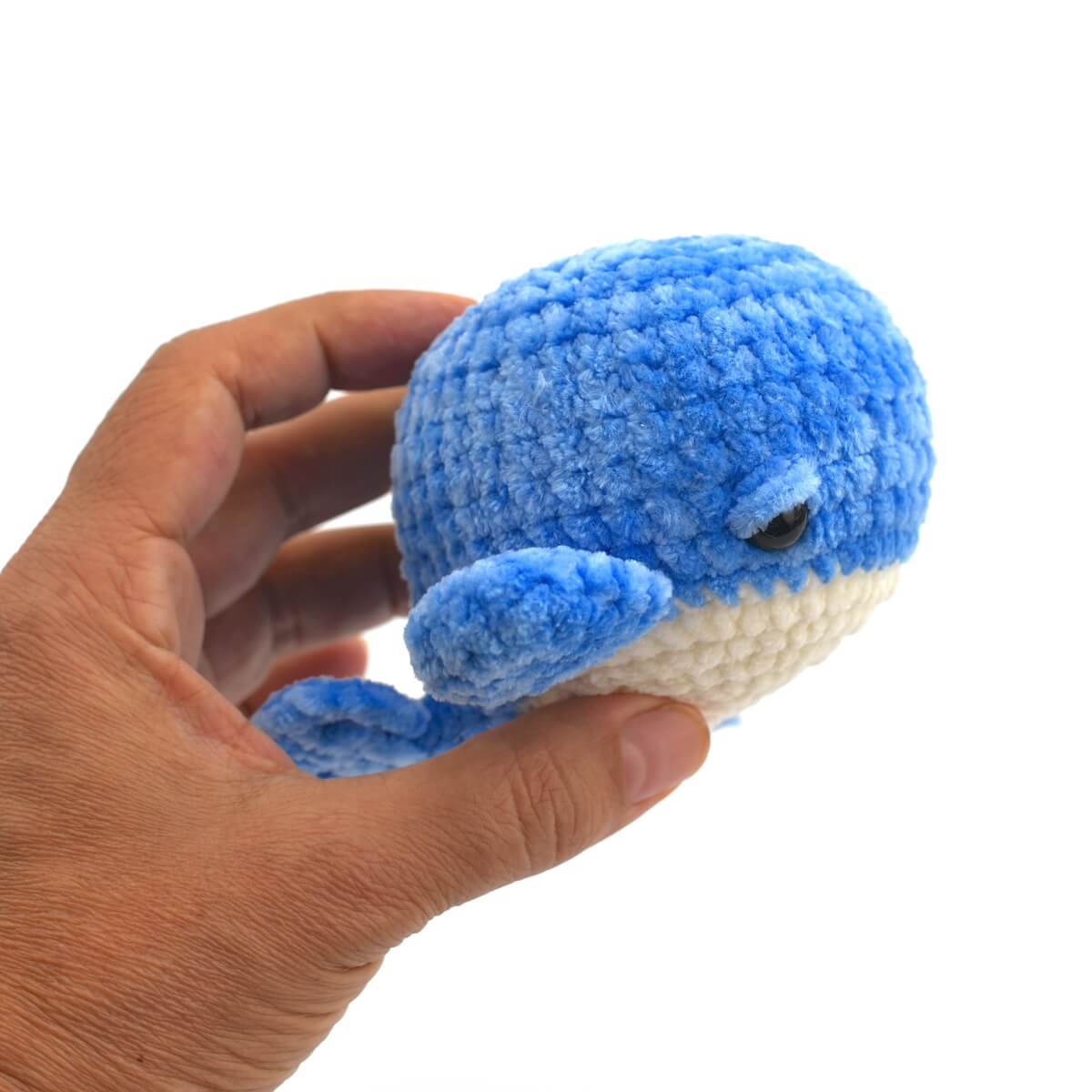 Crochet whale pattern