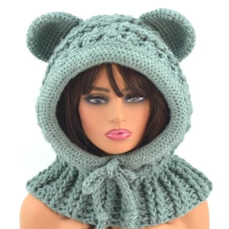 Crochet Hooded Cowl