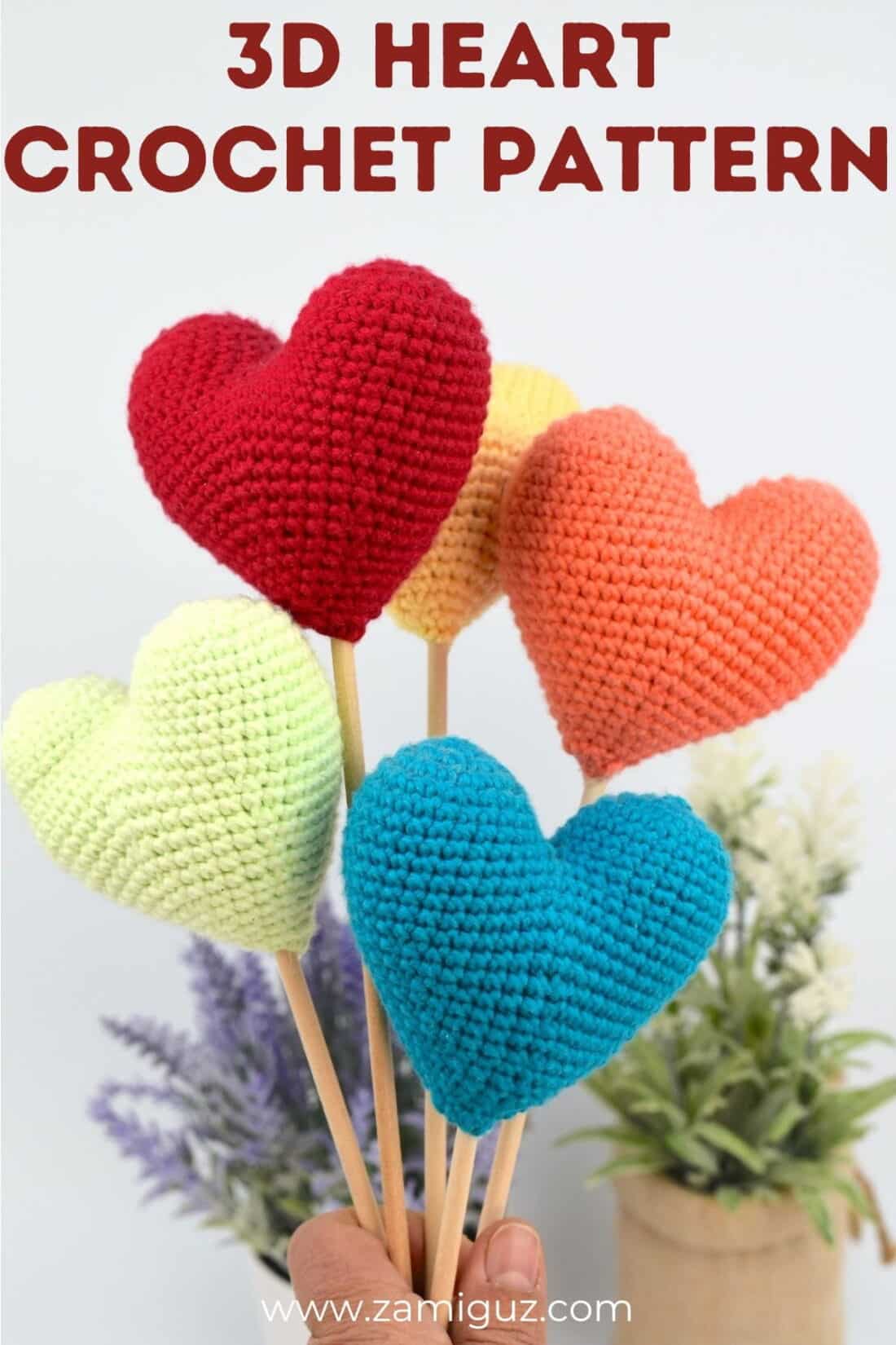 Crochet Heart Free Pattern