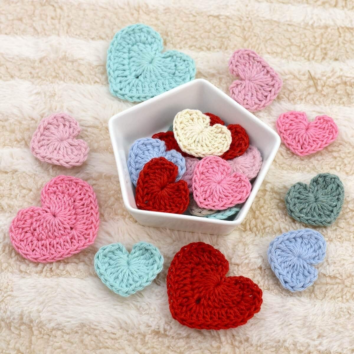 Simple Crochet Heart Pattern