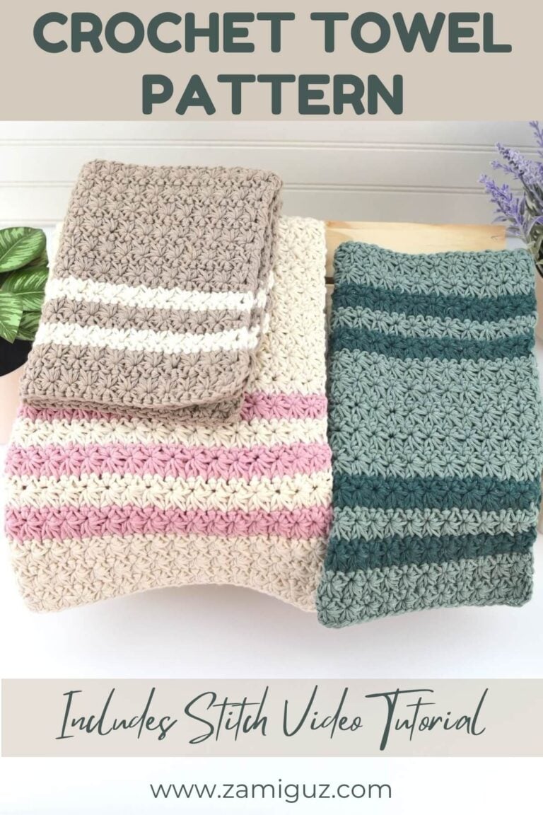 Crochet Kitchen Towel Pattern