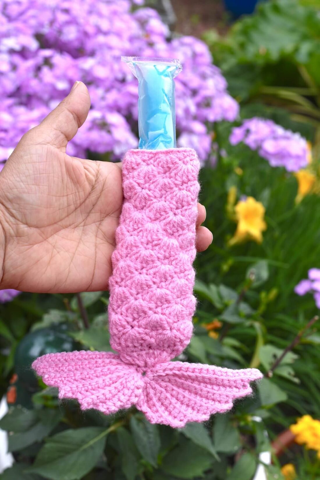 Crochet Ice Pop Holders