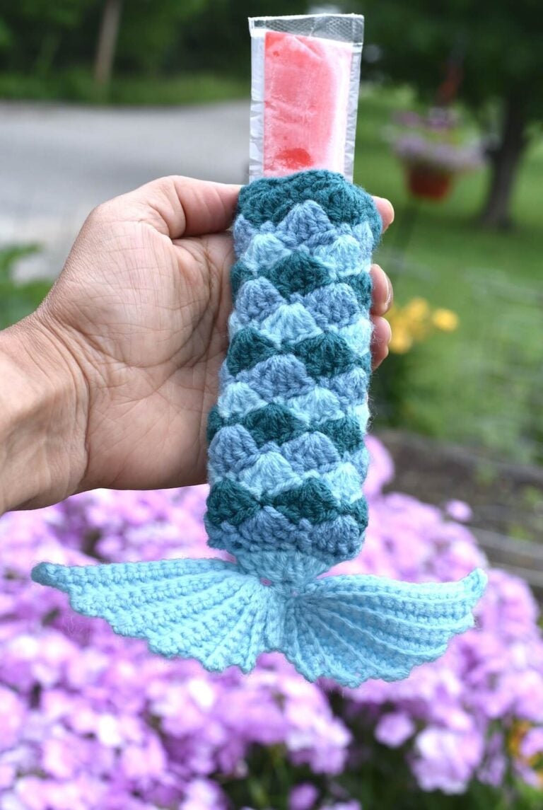 Crochet Ice Pop Holders